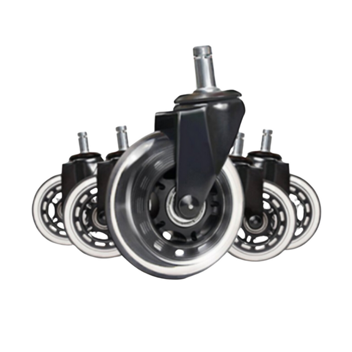 ROLLER BLADE STYLE STOOL CASTERS FOR ALL FLOORS