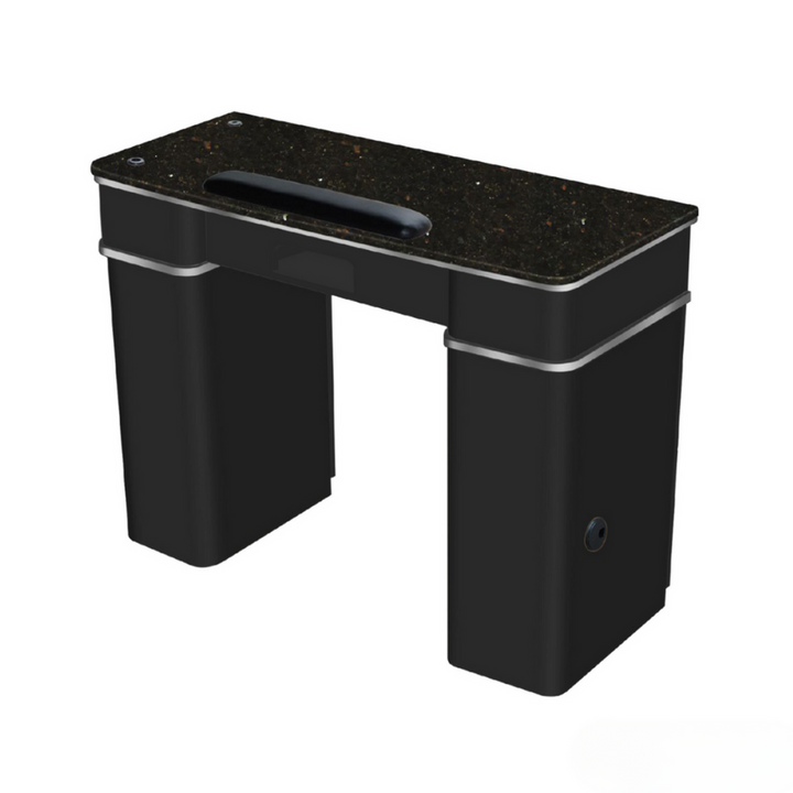 SONOMA II NAIL TABLE (SILVER TRIM)