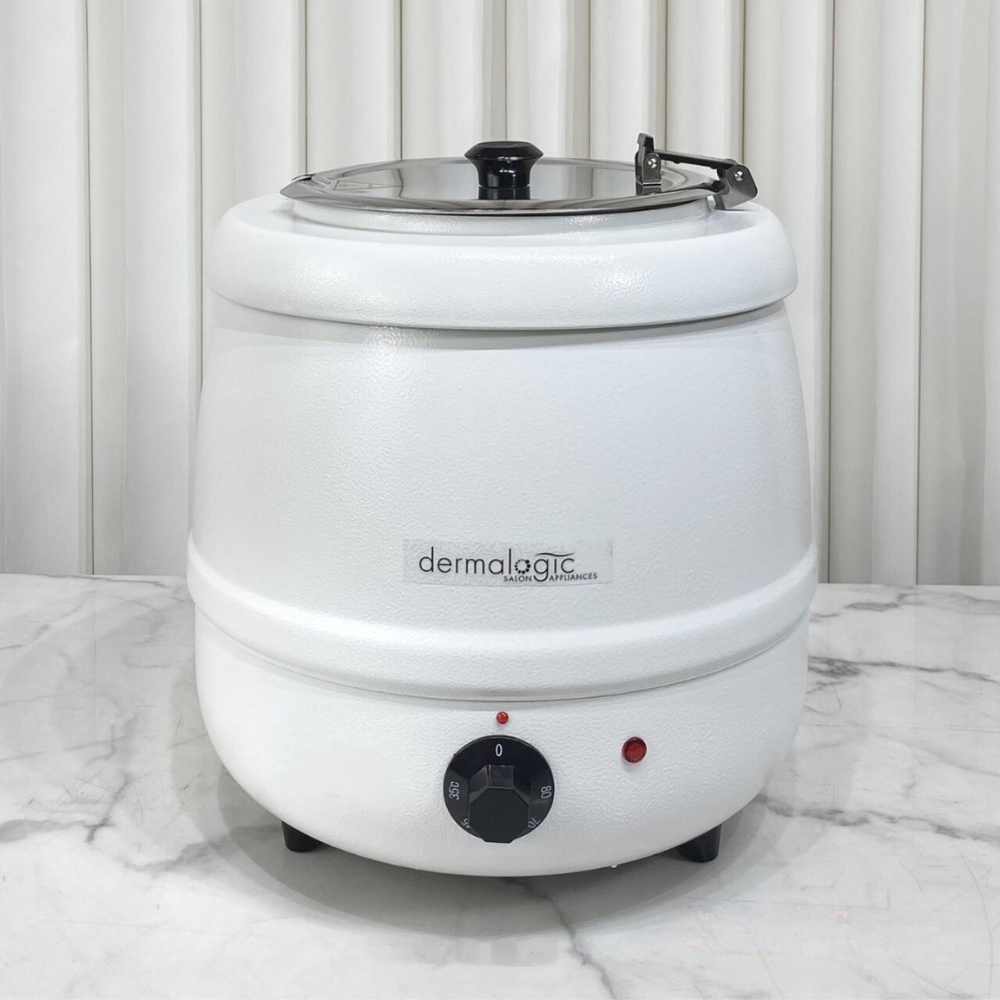 Dermalogic Paraffin Wax Kettle Warmer w/ 5oz Ladle - 10L